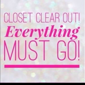 Everything in closet